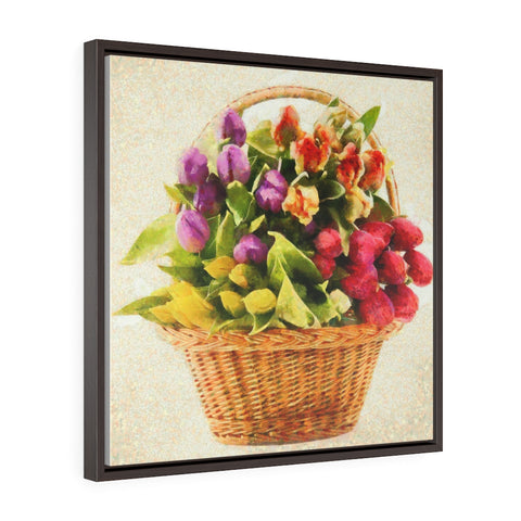 Basket of Flowers Print